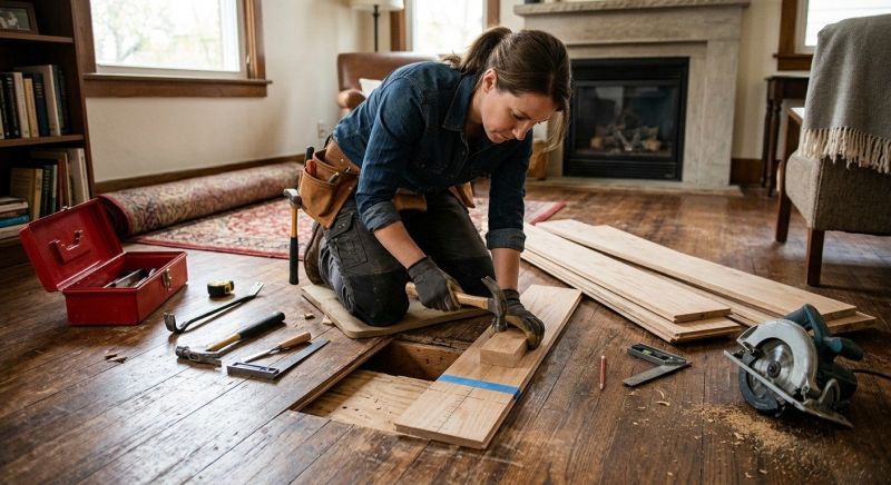 Wood Floor Service in Mckinney, TX