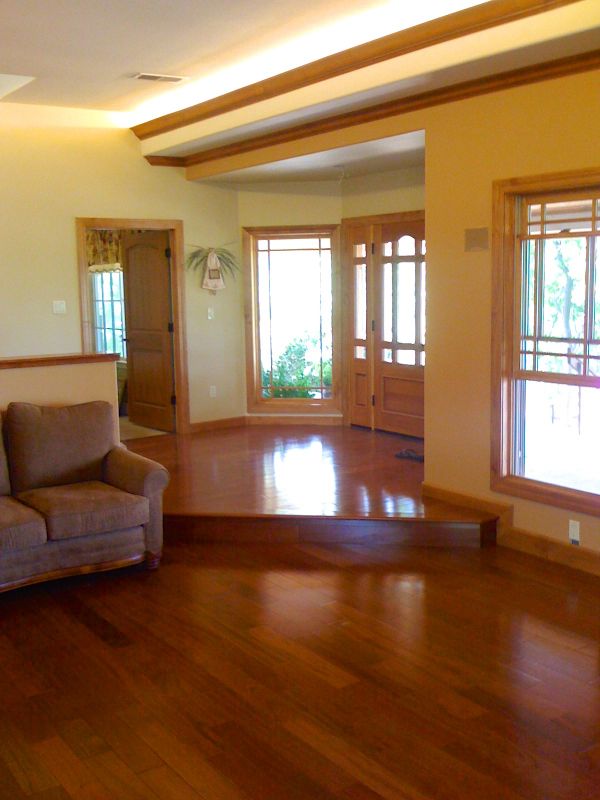 Cherry Floor Installation in Flower Mound, TX