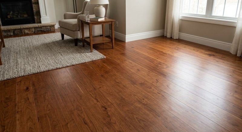 Cherry Floor Installation in Flower Mound, TX