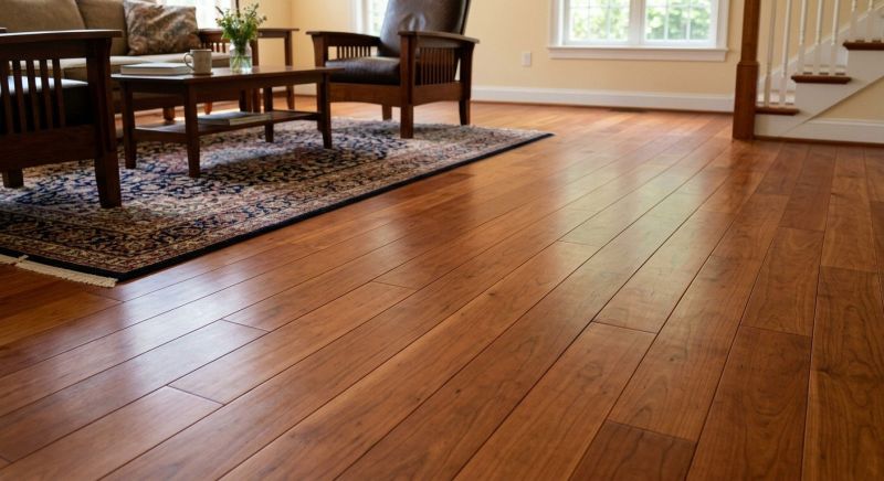 Cherry Floor Installation in Frisco, TX