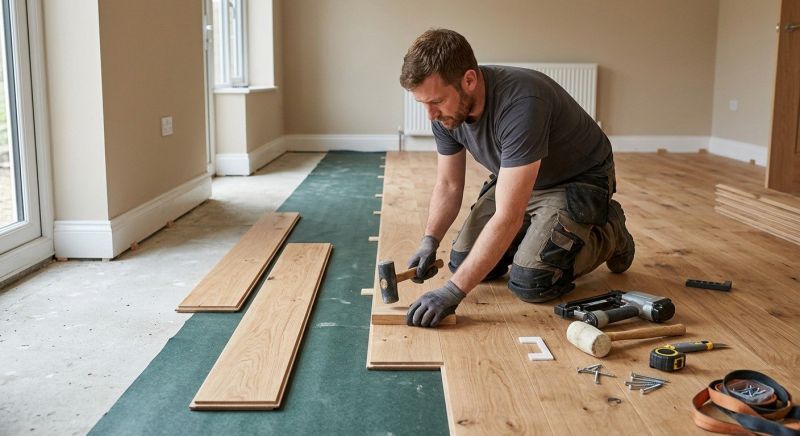 Hardwood Floor Installation in Aubrey, TX