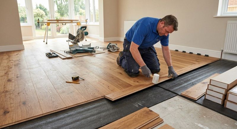 Hardwood Floor Installation in Denton County, TX