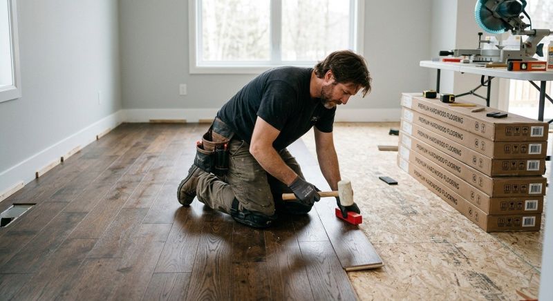 Hardwood Floor Installation in Mesquite, TX