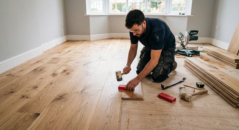 Hardwood Floor Installation in Prosper, TX