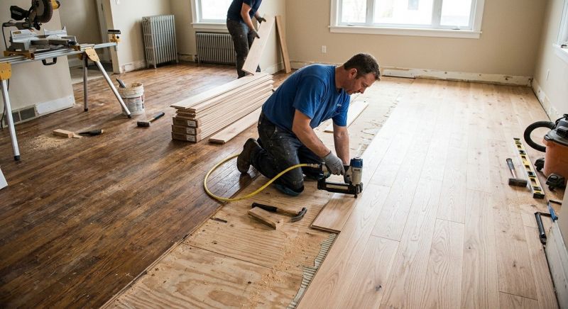 Hardwood Replacement in Flower Mound, TX