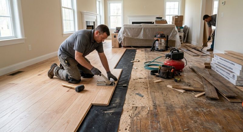 Hardwood Replacement in Van Alstyne, TX