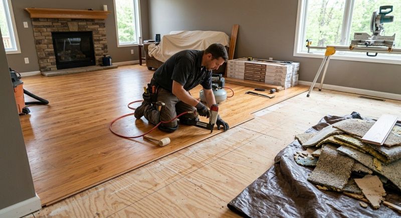 Hardwood Replacement in Van Alstyne, TX