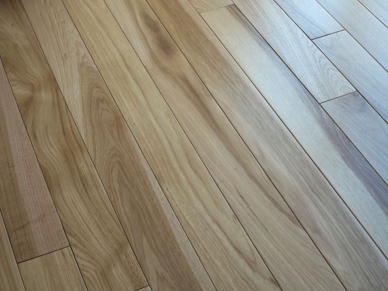 Hickory Floor Installation in Mckinney, TX