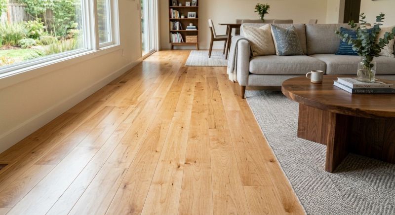 Maple Flooring Installation in Allen, TX
