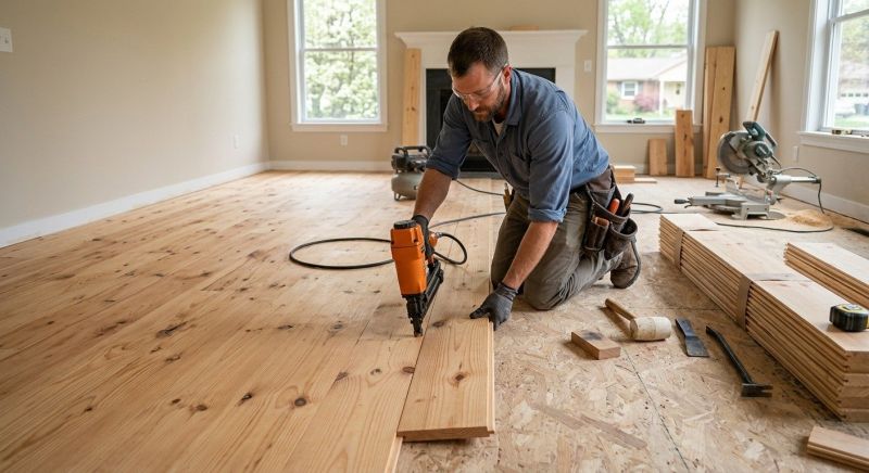 Maple Flooring Installation in Mesquite, TX