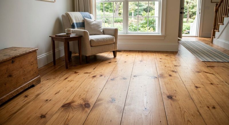Pine Floor Installation in Mckinney, TX