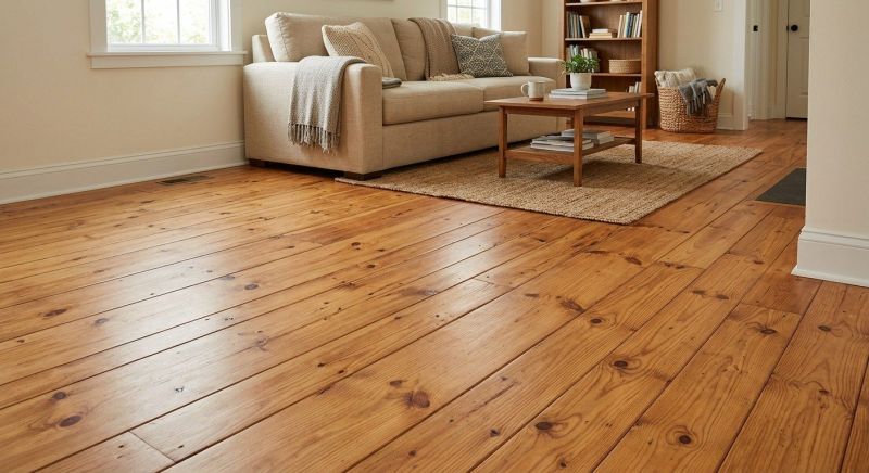 Pine Floor Installation in Mckinney, TX
