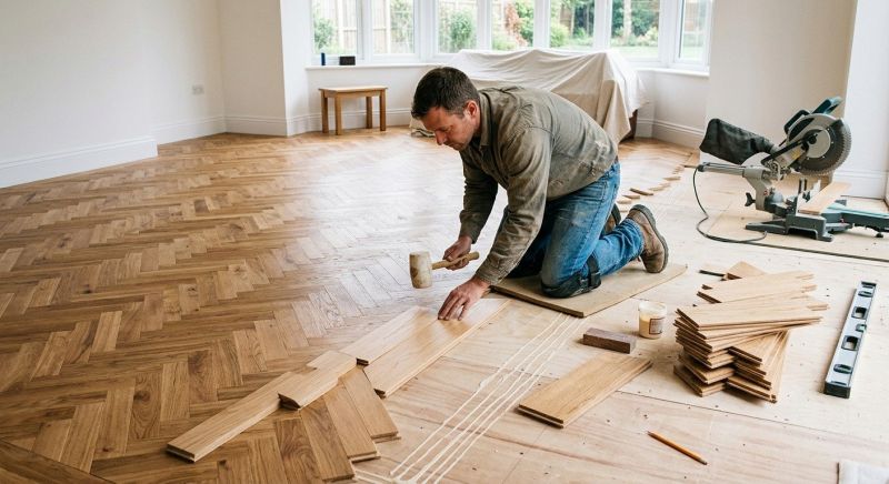 Plank Floor Installation in Mckinney, TX