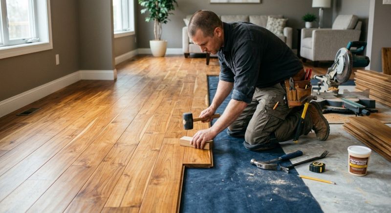 Teak Flooring Installation in Mckinney, TX