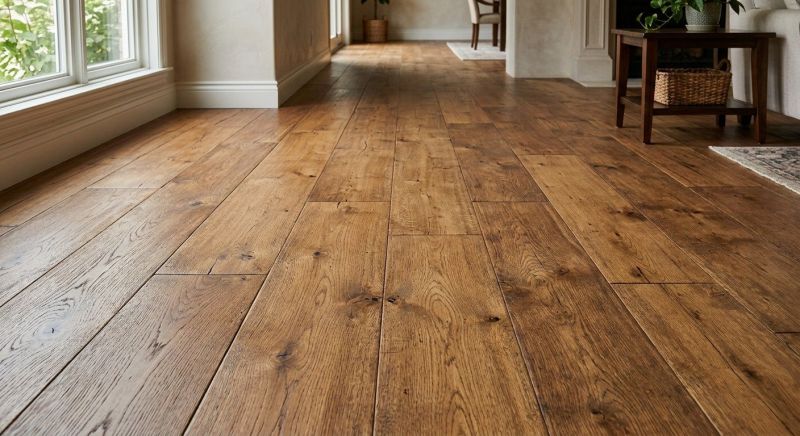 Wide Plank Floor Installation in Mckinney, TX