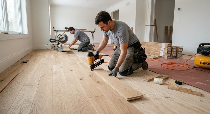 Wood Floor Replacement in The Colony, TX