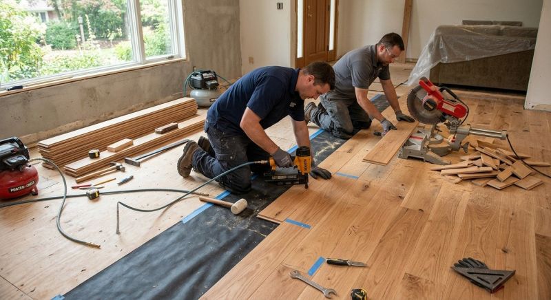 Wood Flooring Installation in Plano, TX