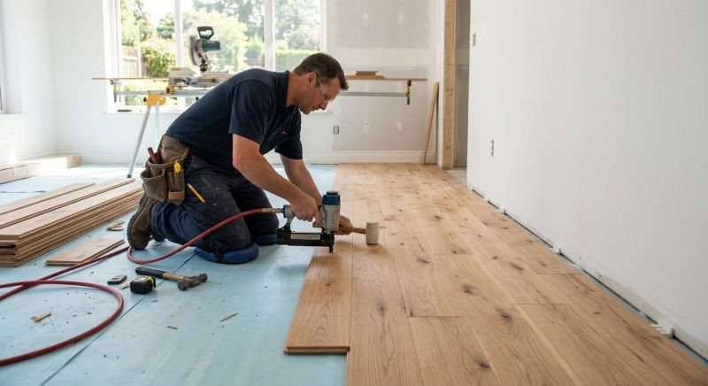 Wood Flooring Installation in Rockwall County, TX