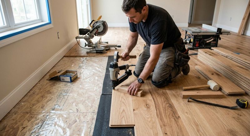 Hardwood Installation in Anna, TX